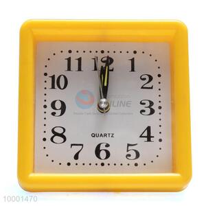 Yellow square <em>alarm</em> <em>clock</em>