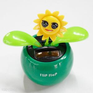 Green Apple Flower <em>Solar</em> <em>Toys</em> for Car Decoration