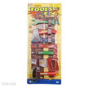 High Quality Plastic Colourful Worker Tools Set, Game Toys for Children
