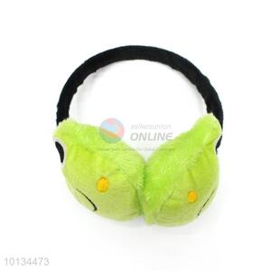 Custom Green Frog Shape Warm <em>Earmuff</em>
