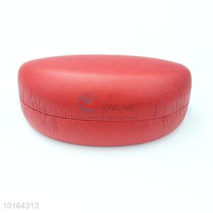 Fashion designer red pu sunglasses case