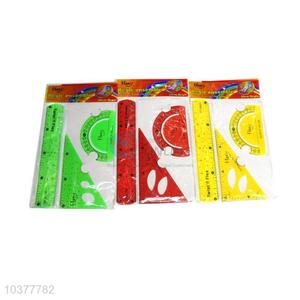 Factory Wholesale 3pcs Plastic Ruler Set for Sale