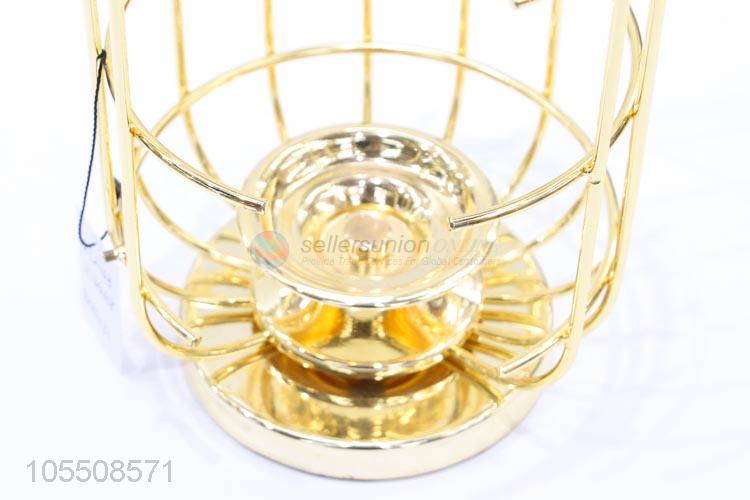 Wholesale home decor furnishing article iron candlestick