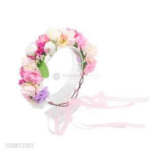 New Arrival Children Holiday Garland Simulation Flower Headband