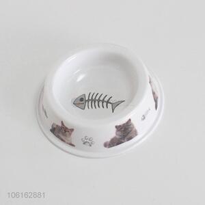 Cheap round shape durable plastic pet <em>bowl</em> feeder for <em>dog</em>
