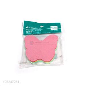 Wholesale butterfly shape 100 sheets memo paper