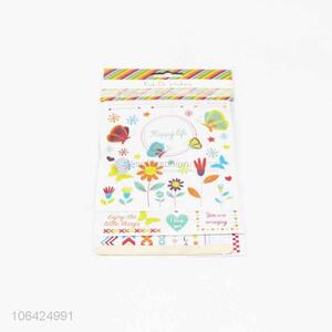 Best selling colorful DIY rub-on stickers for children