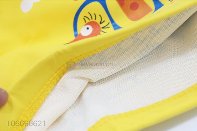 Cartoon Pattern PU Swimming Cap For Children