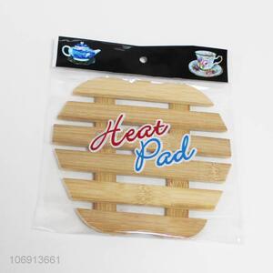High sales bamboo heat pad dish mat kitchen pot pad