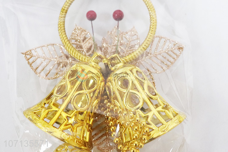 圣诞八字铃铛挂件