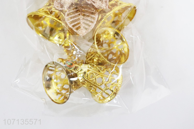 圣诞八字铃铛挂件