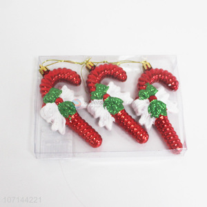 Good quality Christmas tree decoration hanging plastic candy canes