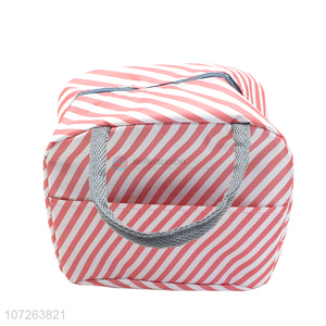 Best Price Non-Woven Striped Portable <em>Thermal</em> Insulation <em>Bag</em>