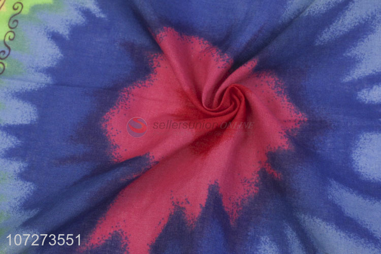 Wholesale custom 55*55cm custom print cotton bandana fashion headwear