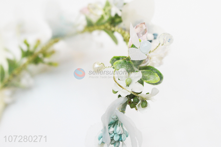 Top Selling Wedding Wreaths Adjustable Hairband Wreath Hair Accessories