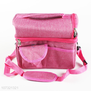Lowest Price 300D Cation Zipper Opening Waterproof <em>Thermal</em> Insulation Lunch Tote Cooler <em>Bag</em>