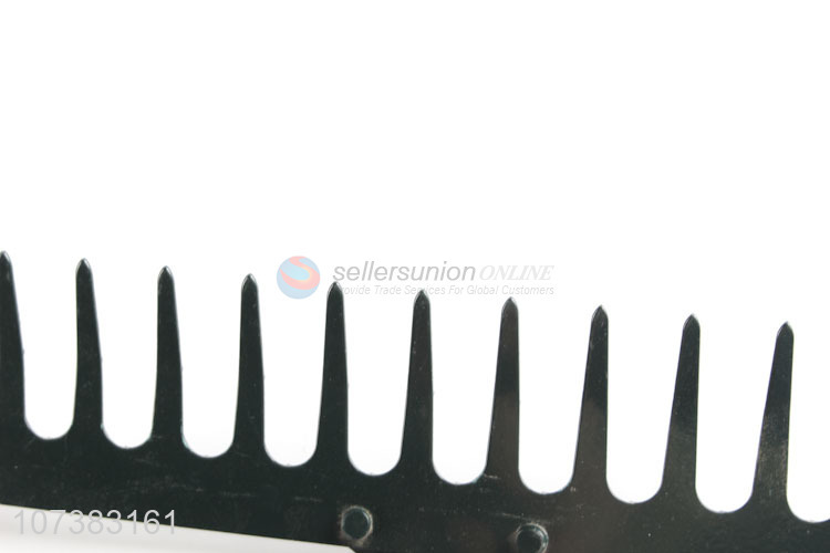 Latest design iron garden farm grass rake leaf rake for sale