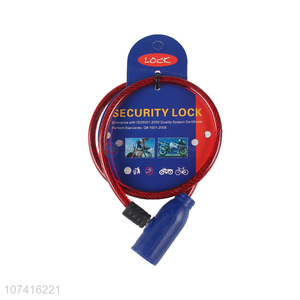 Custom <em>Security</em> Lock Cable Lock For Bicycle And Motorcycle