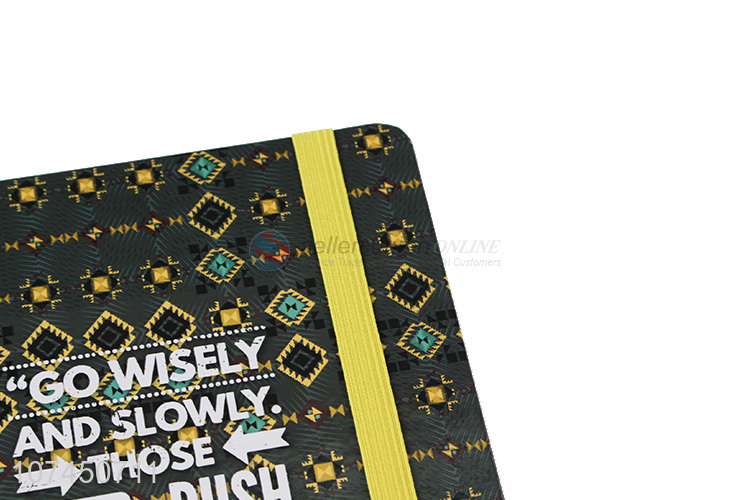 Promotional Price Fashion Cover Paper Notebook School Stationery
