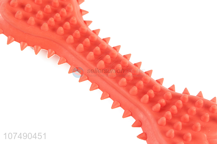 Factory price bone shape non-toxic pet dog tpr chew toy