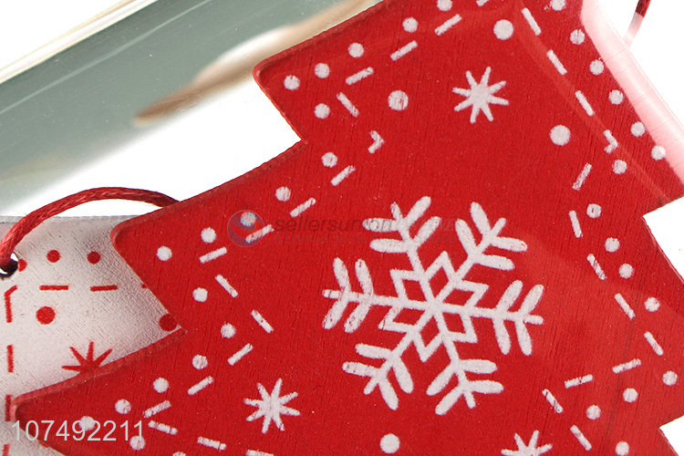 Premium Quality Wooden Christmas Hanging Ornament Xmas Decoration Pendant