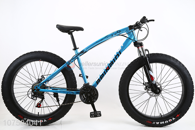 Hot Selling 26 Inch Adults Sports Snow Bicycle With Big Fat Tire