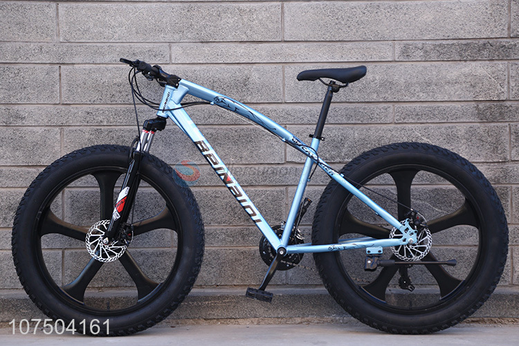 Fashion Design 26 Inch Fat Mountain Snow Bike Big Tire Bicycle
