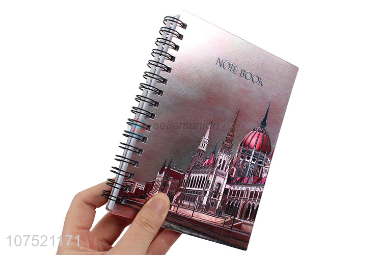 Good sale fashionable cover a6 spiral notebook for office & school