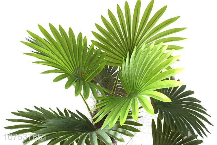 Best Quality Plastic Palm Tree Decorative Artificial Bonsai Plant