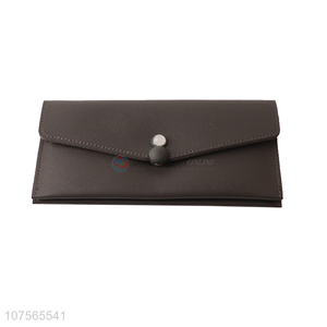 Good quality <em>ladies</em> foldable pu leather <em>purse</em> long wallet