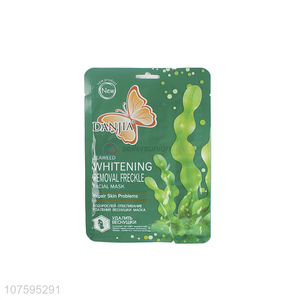 Suitable Price Seaweed Whitening Removal Freckle Facial Mask
