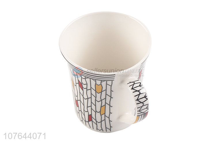 Good quality cheap price colourful ceramic water cup coffee mug for office