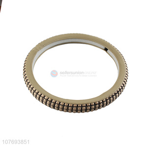 Hot selling universal anti-skid interior products <em>car</em> <em>steering</em> <em>wheel</em> <em>cover</em>