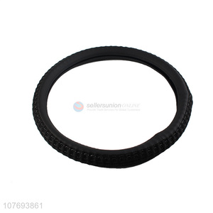 New black non-slip interior products <em>car</em> <em>steering</em> <em>wheel</em> <em>cover</em>