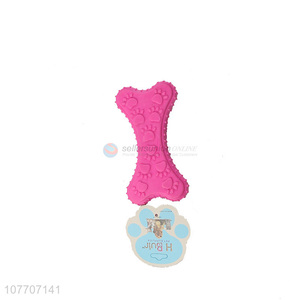 High quality plastic bone non-toxic pet toy molar chew toy