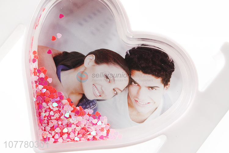 Wholesale white home decoration couple photo frame ornaments