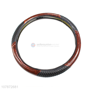 Delicate Design Leather <em>Car</em> <em>Steering</em> <em>Wheel</em> <em>Cover</em> <em>Car</em> Accessories
