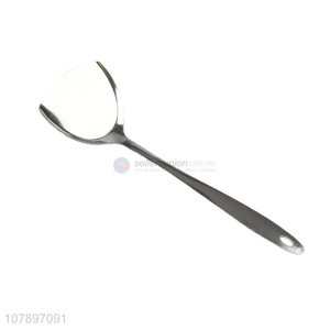 Good wholesale price silver stainless steel cooking spatula