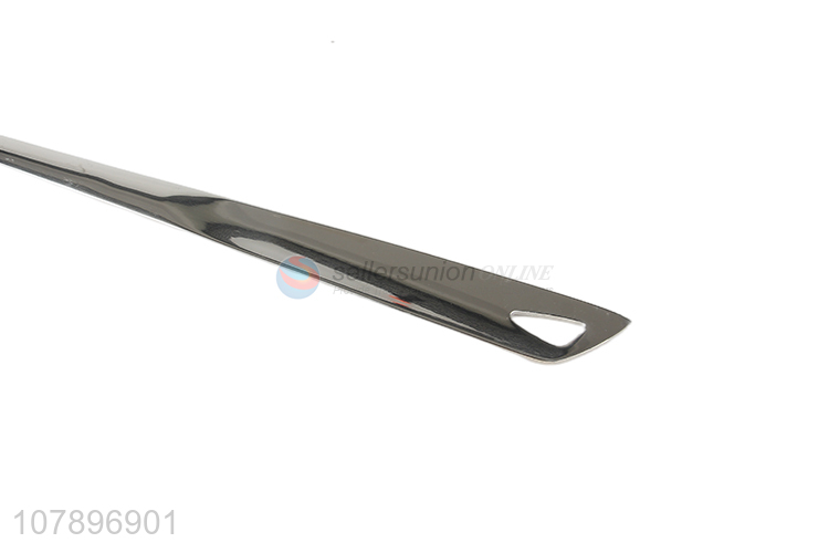 Good wholesale price silver stainless steel household cooking spatula