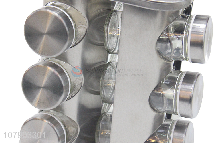 Factory direct sale spice rack kitchen metal spice rack organizer