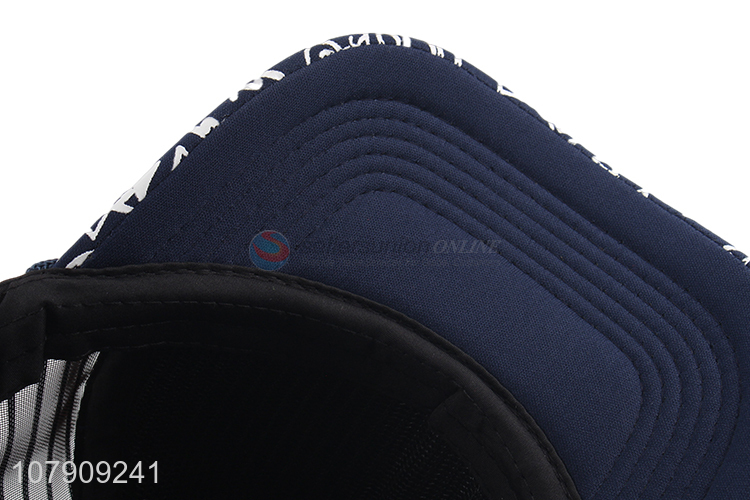 Online wholesale polyester mesh baseball hat for outdoor sports