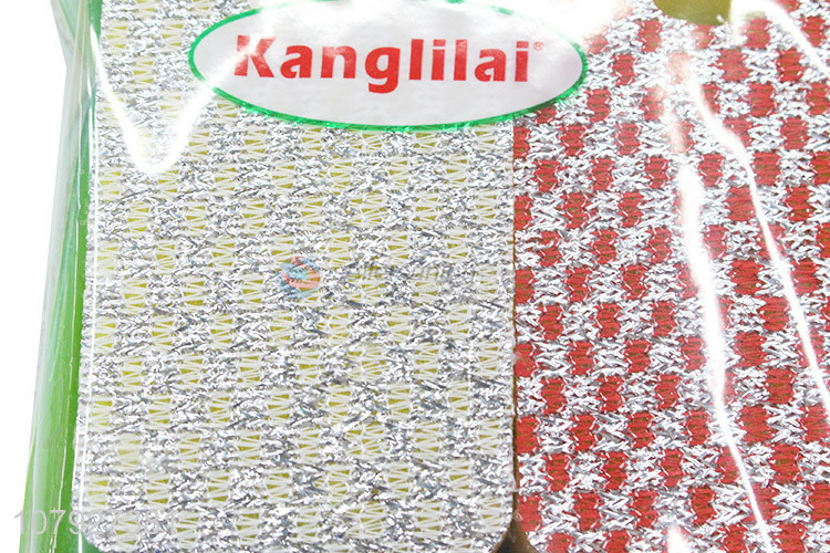 High quality multicolor kitchen scouring pad steel ball set
