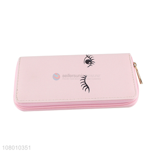 Creative Printing Long Wallet <em>Women</em> Zipper <em>Purse</em>