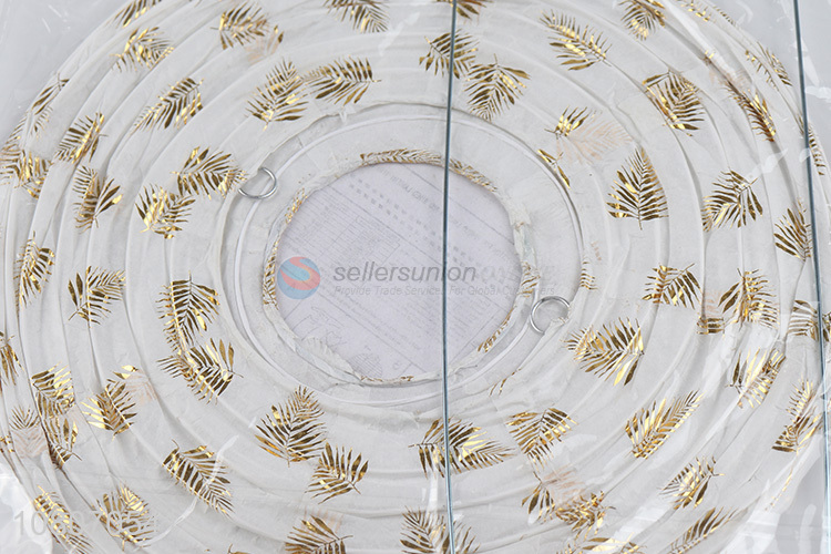 Hot selling white simple paper lantern party decoration lantern