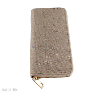 Wholesale Pu Leather Long <em>Purse</em> Fashion Card Holder For <em>Women</em>