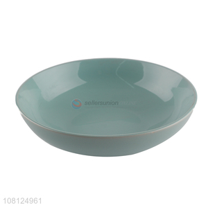 China supplier enameled ceramic serving bowls pasta bowl