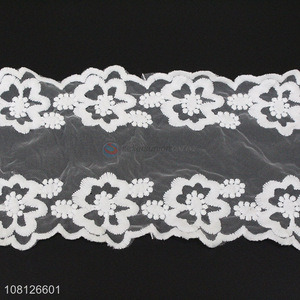 China factory decorative clothing polyester lace trim