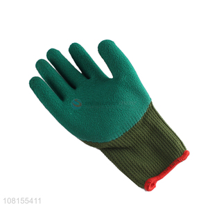 Hot sale <em>latex</em> foam winter abrasion resistant work <em>gloves</em>