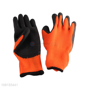 Low price <em>latex</em> foam winter outdoor safety working <em>gloves</em>
