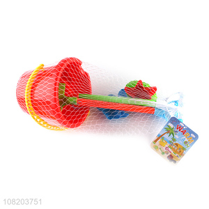 Factory Price <em>Plastic</em> Beach <em>Bucket</em> Beach Sand Toys Set